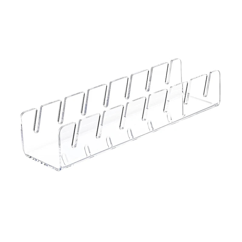 Organizador de Bonés em Acrílico — variante Transparente. Foto original do produto, sem montagem de ambientação.