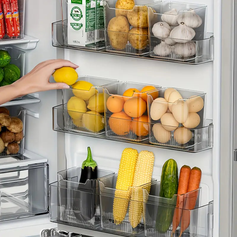 Organizador de Geladeira Transparente Multiuso