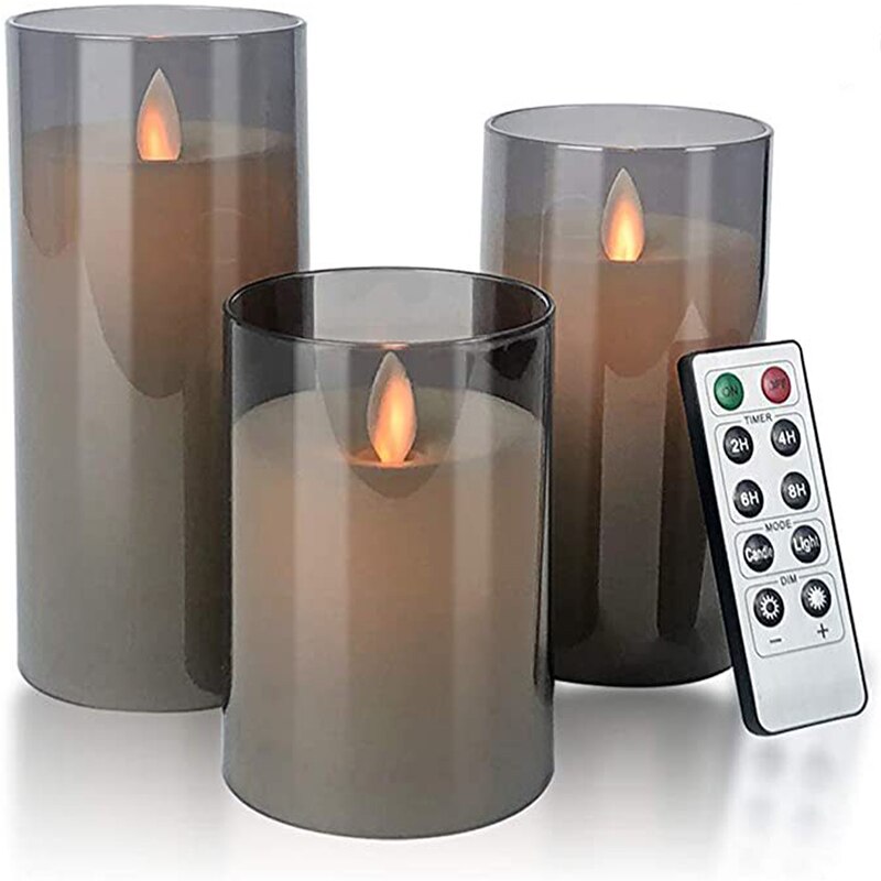 Conjunto de Velas Eletrônicas