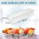 Vaso de Flor Acrílico - 💓Especial Dia das Mães