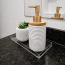 Bandeja Slim Acrílico – Lavabo, Banheiro e Porta-Joias