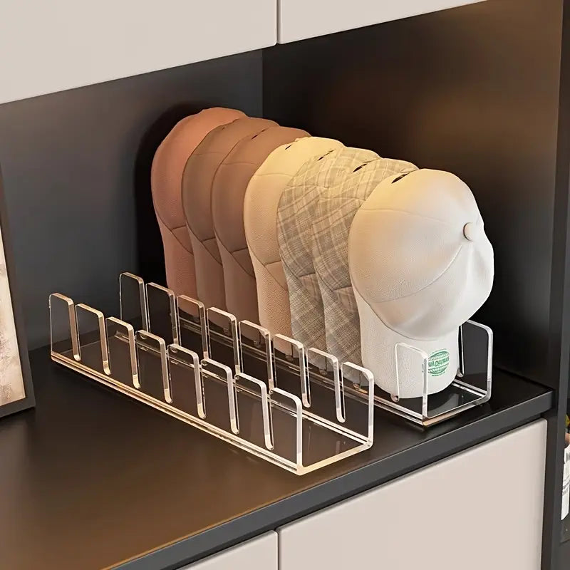 Suporte em Acrílico para Organização de Bonés