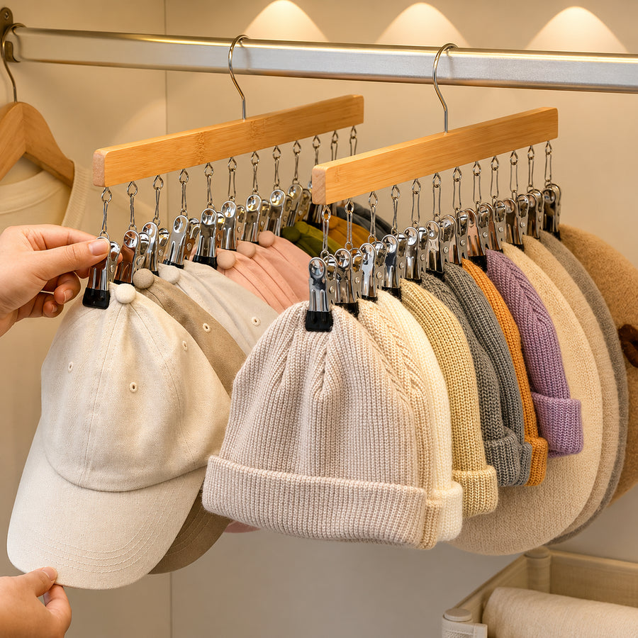 Cabide Clips para Calças e Gorros