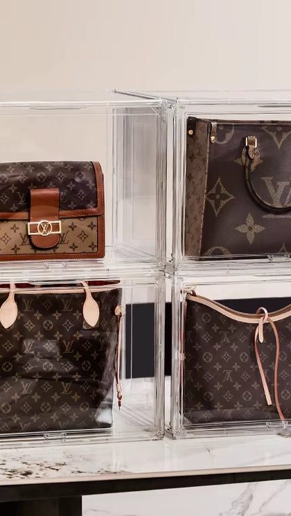 Caixa Organizadora de Bolsas e Sapatos